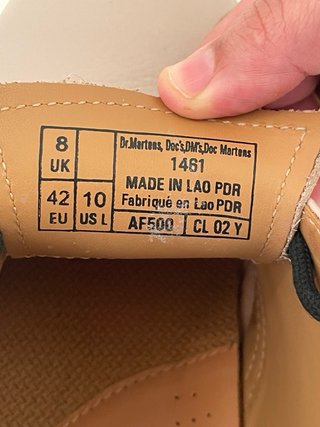 Dr Martens 1461 Pelle Virginia EU 42 UK 8