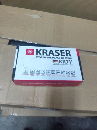 KRASER KR7Y Candado Alarma Moto 110dB