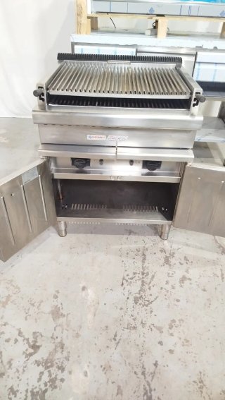 Barbacoa industrial Hostelería Piedra Volcánica