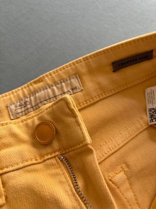 Pantalón SALSA mujer talla 32 amarillo
