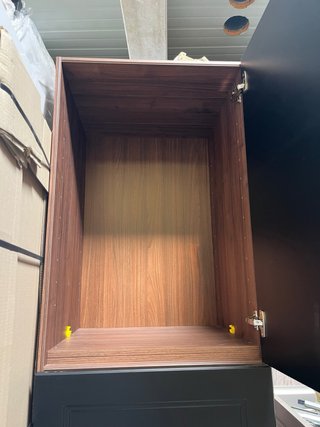 Mueble columna para microondas