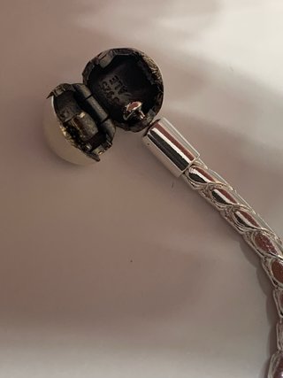 Pulsera Pandora Espiral Plata para charms