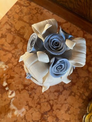 Uovo Capodimonte Decorato a Mano