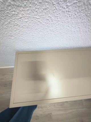 Recibidor aparador entrada Metálico Beige grisáceo
