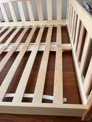 Cama Montessori Madera Natural