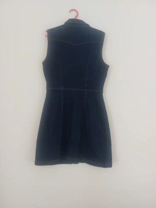 Vestido vaquero Mango sin mangas