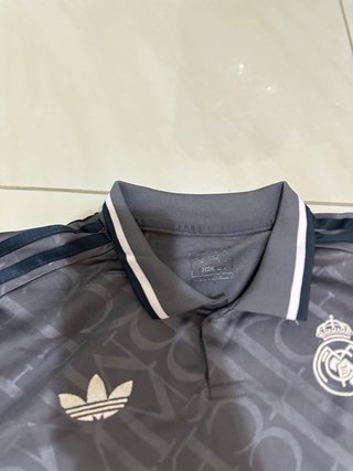 Conjunto Adidas Real Madrid Niño Gris
