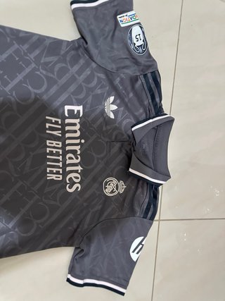 Conjunto Adidas Real Madrid Niño Gris