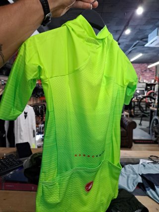 Maillot Castelli Talla S Verde Lima