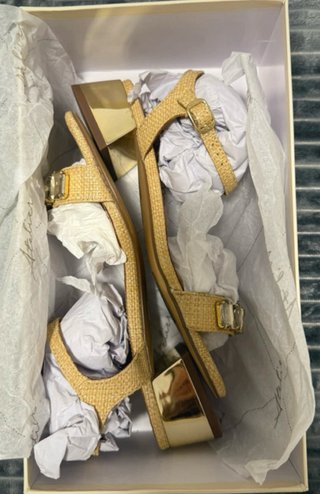 Sandalias Latouche Beige con Pedrería