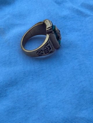 Anillo Walton Tiger Oro y Verde