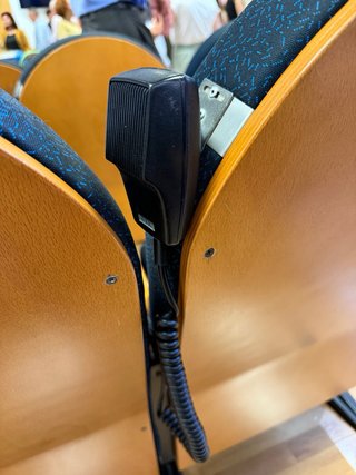 Micrófono Radioaficionado CTE Negro Y Fonestar