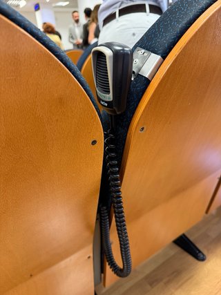 Micrófono Radioaficionado CTE Negro Y Fonestar