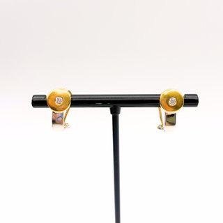 Pendientes Oro Blanco y Amarillo 18K, 5.08gr