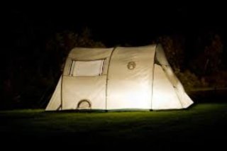 Tienda campaña Coleman 4 Deluxe + porche