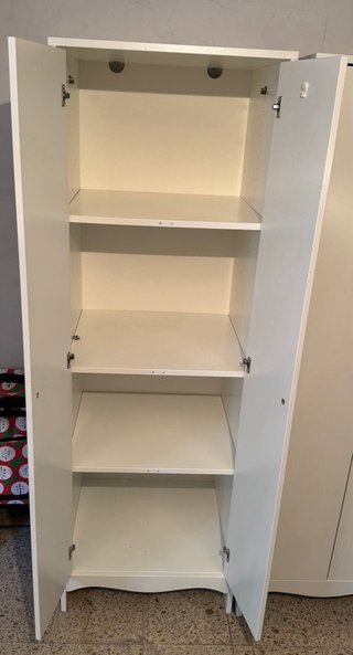 Armario Blanco Ikea 3 Baldas