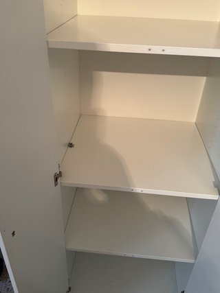 Armario Blanco Ikea 3 Baldas