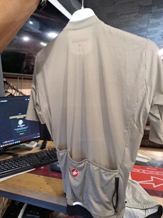 Maillot Castelli Talla M Beige