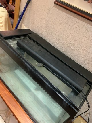Acuario con mueble