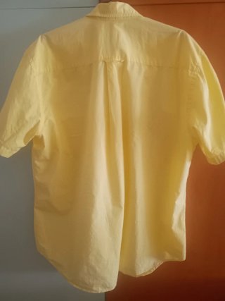 Camisa Lacoste Amarilla Talla L