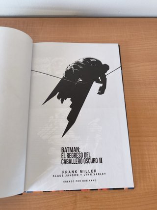 Batman El regreso del caballero oscuro. II