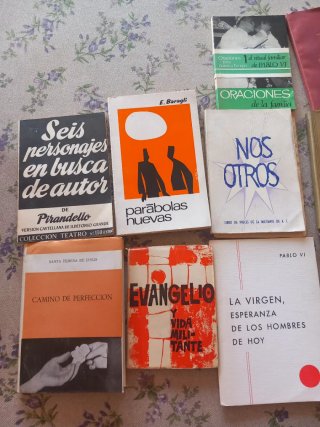 Lote libros religiosos