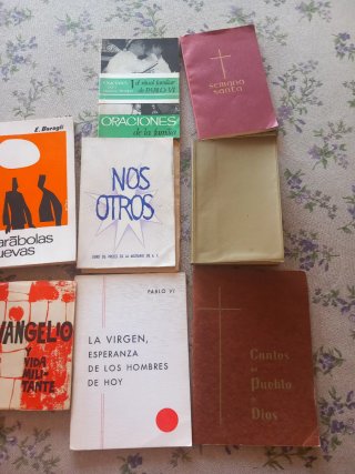 Lote libros religiosos