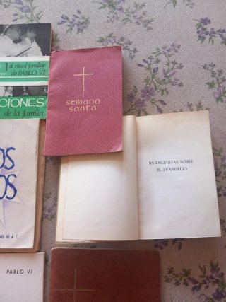 Lote libros religiosos