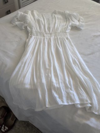 Vestido blanco de verano