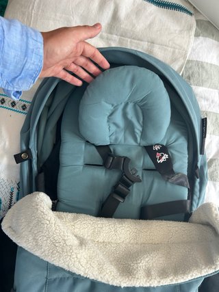 Capazo Stokke YoYo Babyzen Azul recien nacido 0+