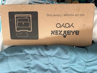 Capazo Stokke YoYo Babyzen Azul recien nacido 0+