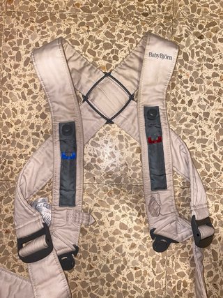 Babybjörn portabebés beige/gris