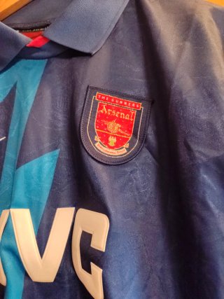 Camiseta Arsenal Vintage. Talla L.