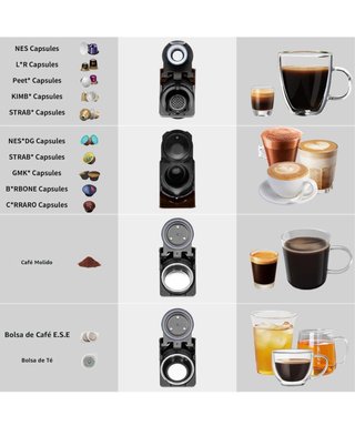 Cafetera KOTLIE Multicápsula AC-513K