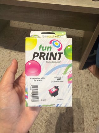 Cartucho Tinta HP 901 Color Fun Print