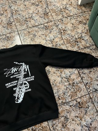 Sudadera Stüssy Negra International T