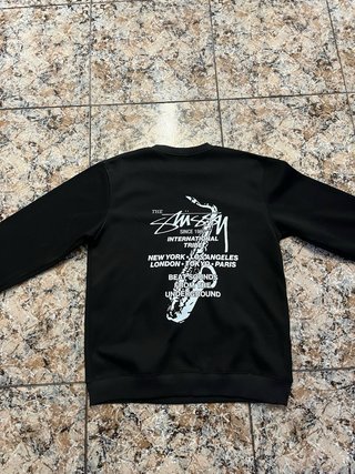Sudadera Stüssy Negra International T