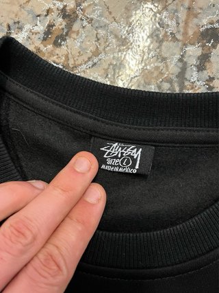 Sudadera Stüssy Negra International T