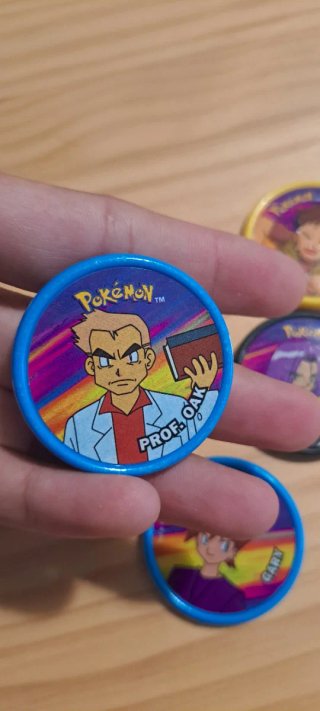 Lote 5 Tazos Pokémon Master
