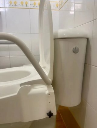 Asiento ortopedia elevado