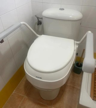 Asiento ortopedia elevado