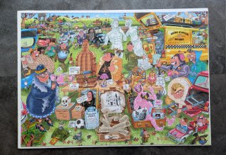 Puzzle Wasgij 35 Car Boot Capers 1000 piezas