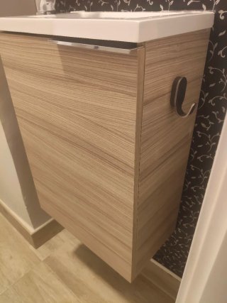 Mueble lavabo pequeño