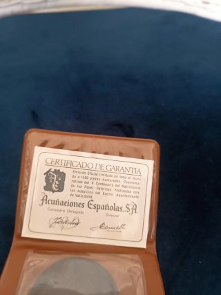 Medalla Reyes Católicos V Centenario