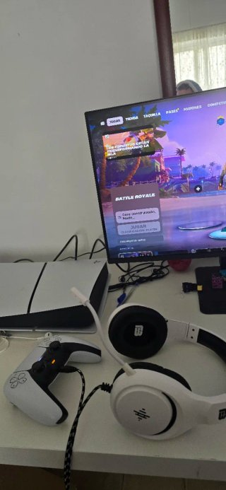 Consola PS5, Monitor Gaming y Cascos