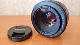 Objetivo Canon 50mm STM