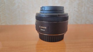 Objetivo Canon 50mm STM