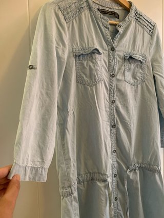 Vestido vaquero Zara azul