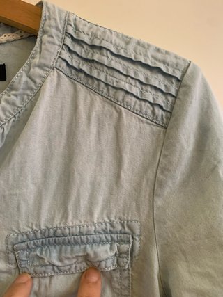 Vestido vaquero Zara azul
