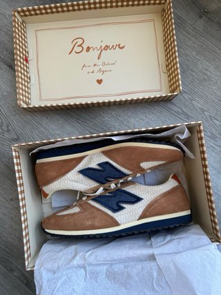 New Balance 471 x Sezane Marrón/Azul